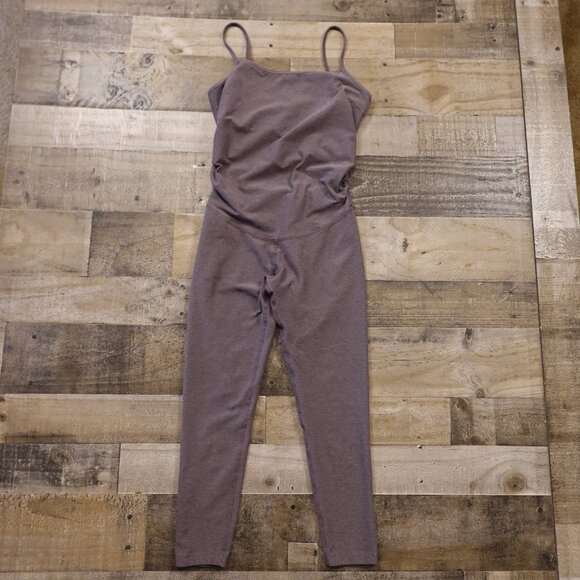Beyond Yoga Spacedye Up Level Maternity Jumpsuit Women’s Medium Ruched One Piece - Picture 1 of 16